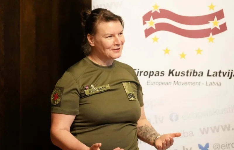 Ukrainas frontē smagi ievainota latviešu kaujas mediķe Sarmīte Cīrule
