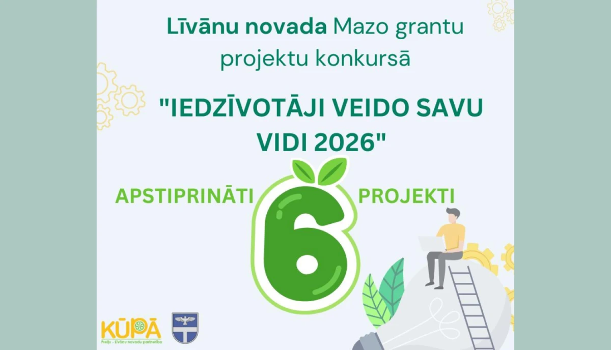 Līvānos apstiprināti seši mazo grantu projekti