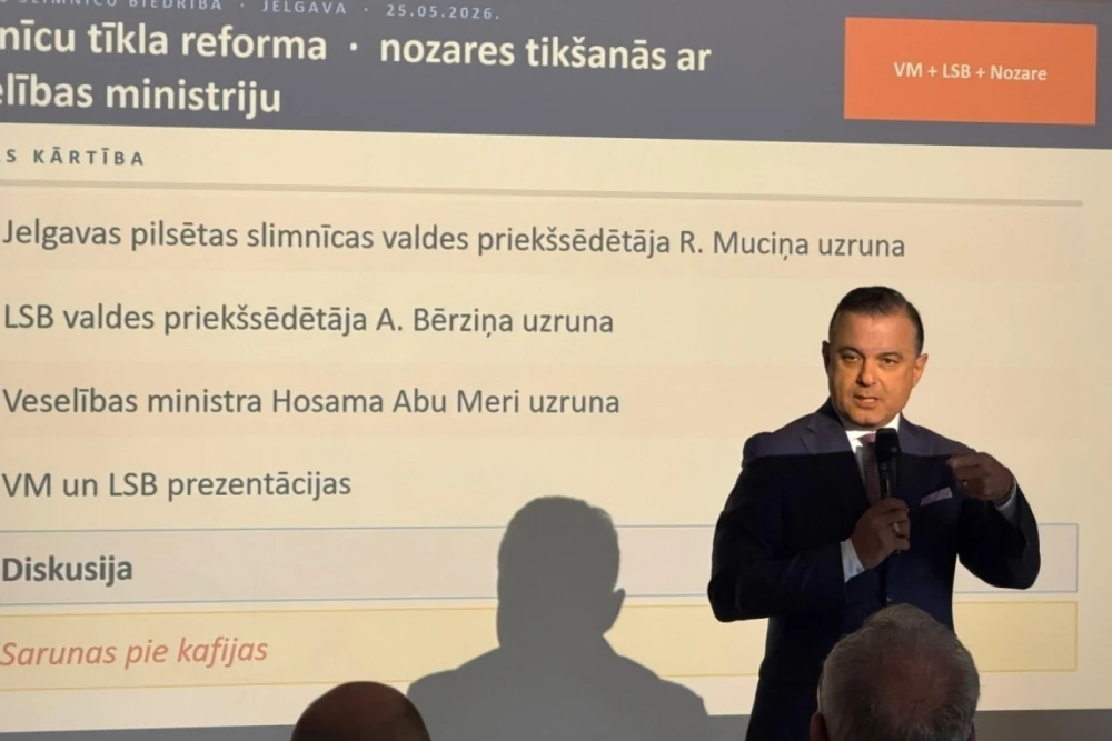 Abu Meri: slimnīcu tīkla reforma uzlabos pacientu drošību