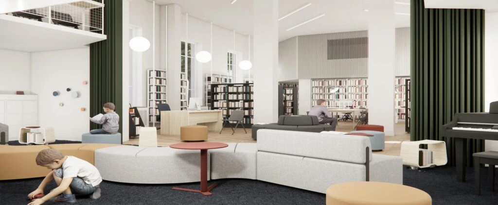 Liepājas Zaļās birzs bibliotēkā ieguldīs 850 tūkstošus eiro