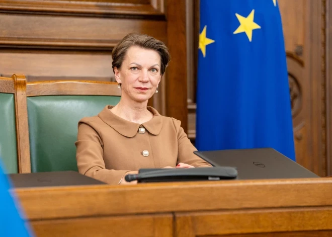 Saeima ievēlējusi jaunu priekšsēdētājas biedri Lindu Matisoni