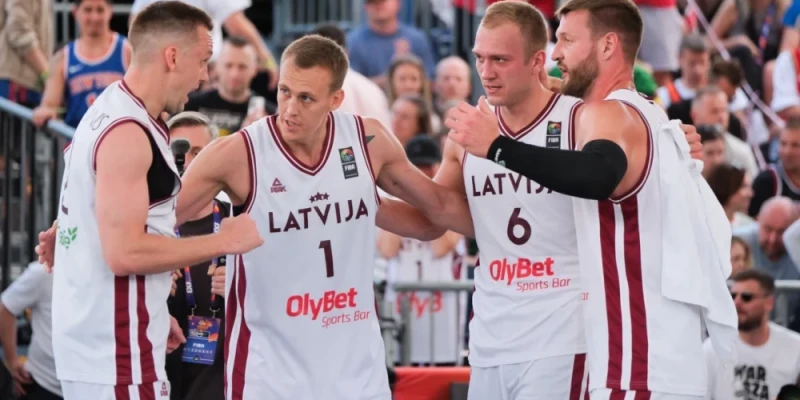 Сборная Латвии по баскетболу 3x3 вышла в финал Кубка мира