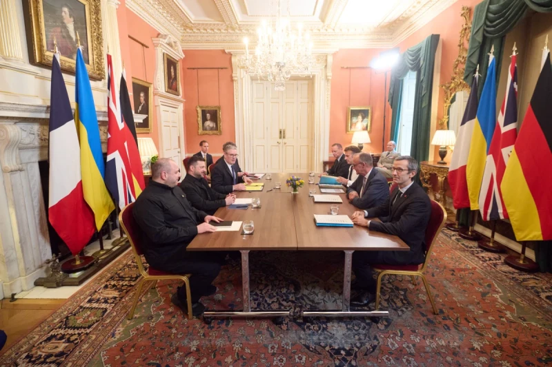 Līderi Londonā vienojas par pieciem miera nosacījumiem Ukrainai