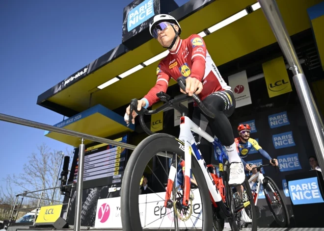 Toms Skujiņš finišē 85. vietā velobrauciena otrajā posmā