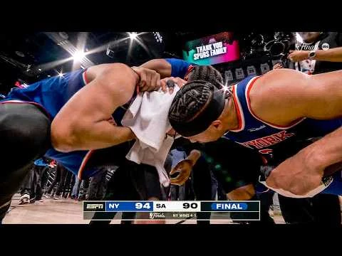 Ņujorkas Knicks trešo reizi vēsturē kļūst par NBA čempioniem