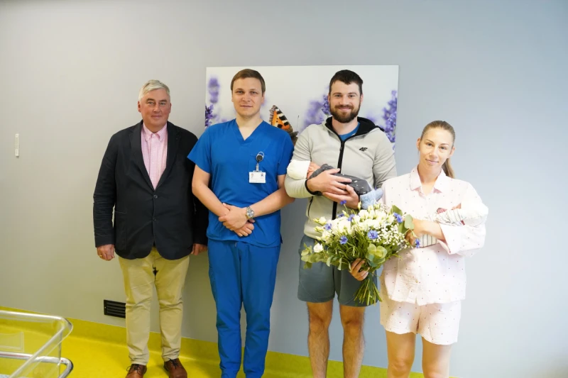 Ziemeļkurzemes slimnīcā piedzimuši šī gada pirmie dvīņi