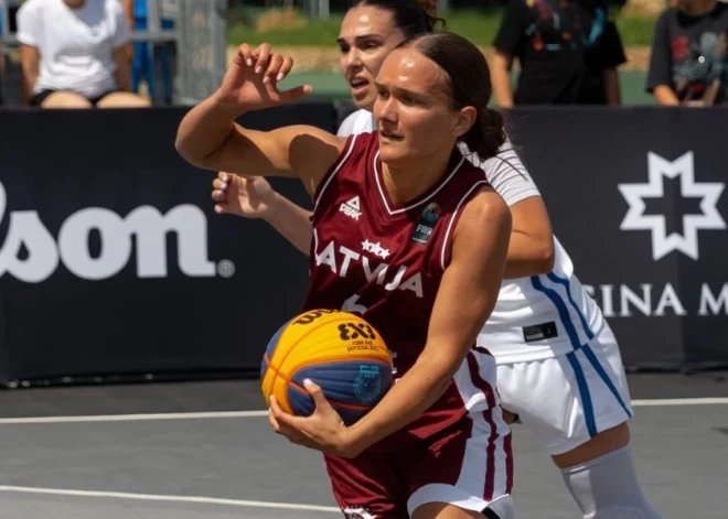 Latvijas 3x3 basketbolistes neiekļūst Eiropas kausa finālā