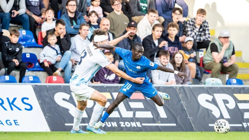 Riga FC uzvar RFS derbijā un pietuvojas līderiem virslīgā