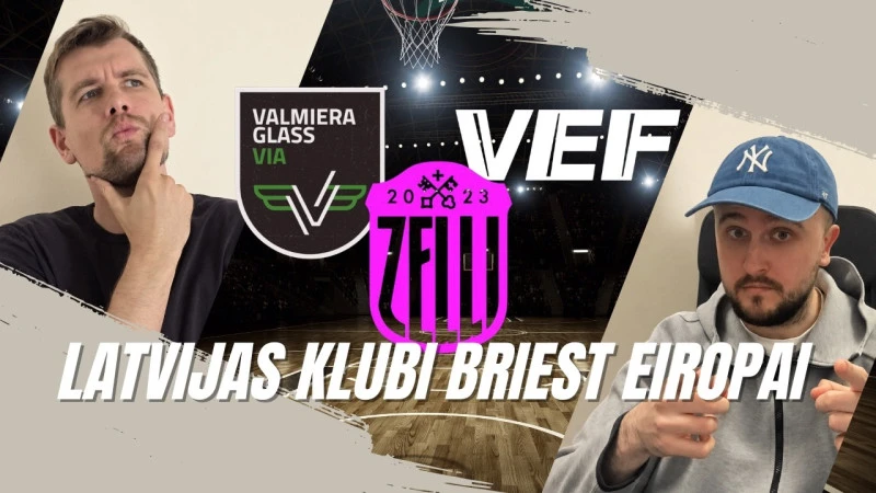 Latvijas basketbola klubi uzzina pretiniekus Eiropas kausos