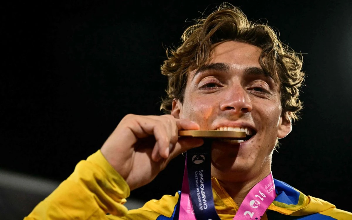 Armands Duplantis ceturto reizi kļūst par Eiropas čempionu