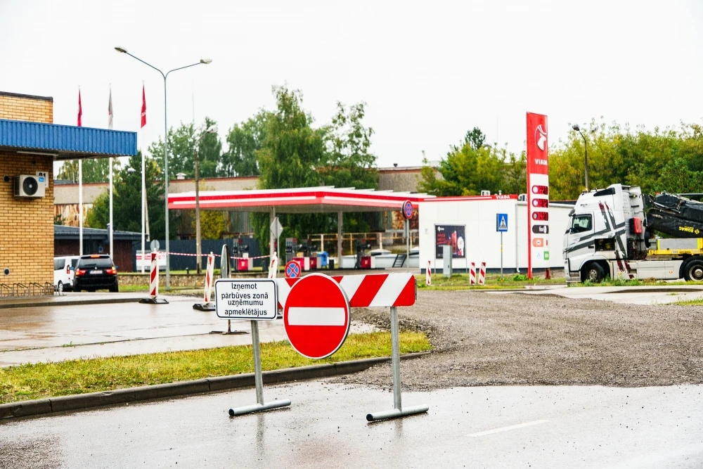 Daugavpilī uz 10 dienām slēgs Višķu un Šaurās ielas krustojumu