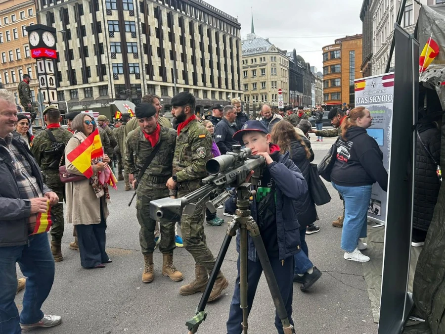 Rīgā atzīmēta Spānijas Nacionālā diena